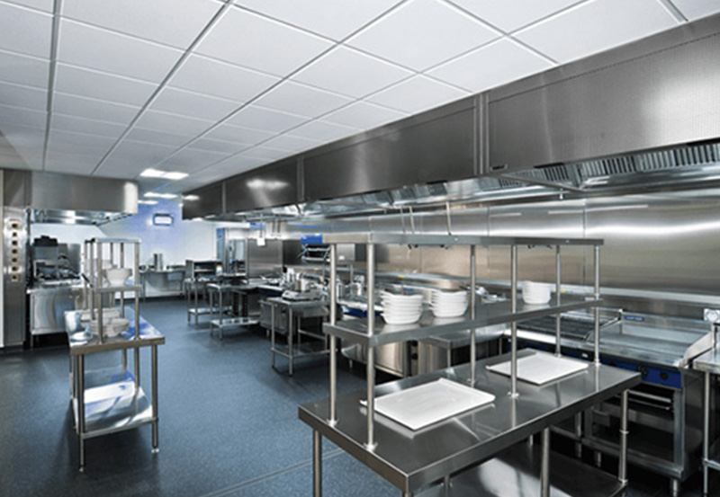 Stainless Steel Commercial Kitchen