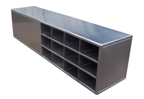 STAINLESS STEEL CROSS OVER BENCHES